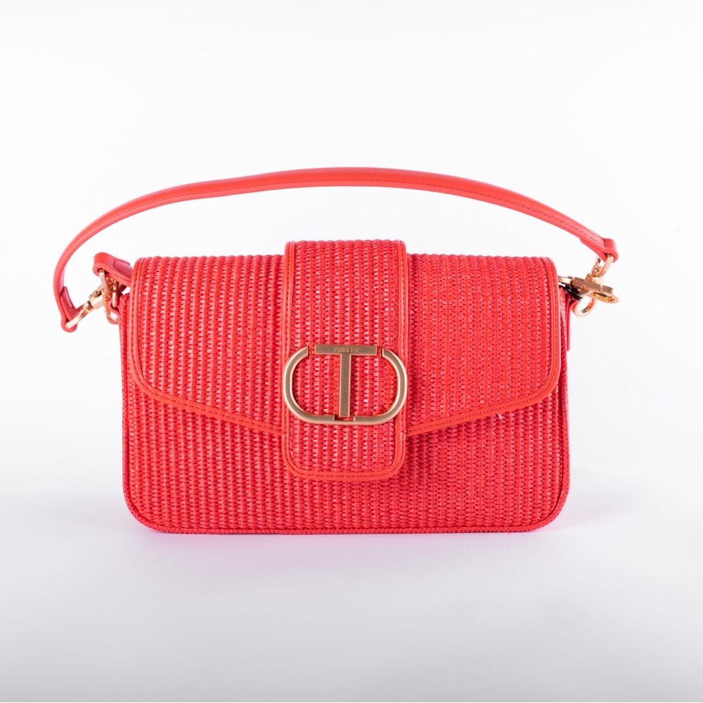 Elegant Coral Handbag